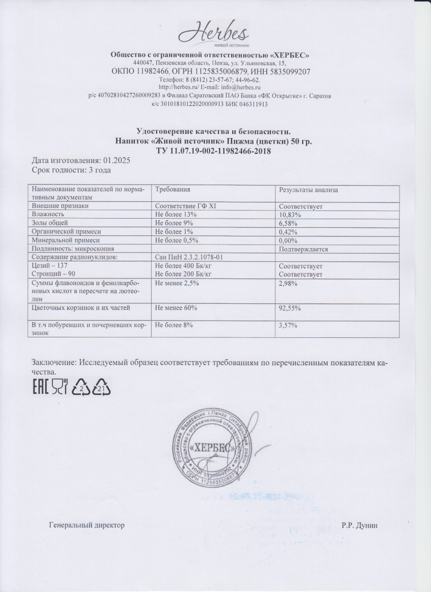 Паспорт №012025